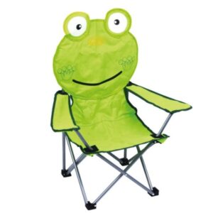 Dětská kempingová židle Camp4 Pollino s designem žáby