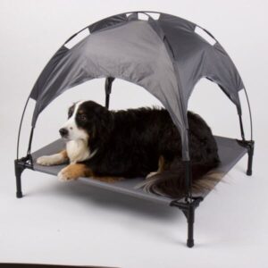 Postel pro psy Camp4 se stříškou