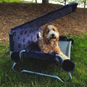 Postel pro psy Camp4 Dog Bed se stříškou velikost velká