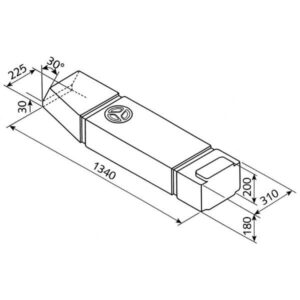 Vestavná nádrž na vodu Reimo pro VW T3, 60 l