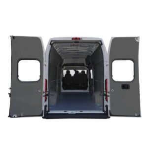 Vnitřní obložení Car Fibreglass Cover Plus do VW T6.1 rozvor 2543 mm + 2943 mm umístění obložení zadních sloupků, pravý + levý díl