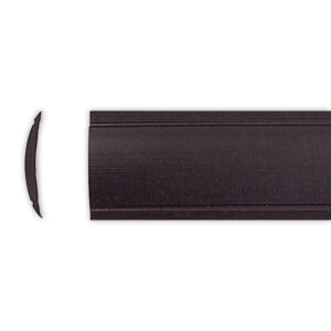 Gumové výplně lišty Estorfer Uni, různé druhy barva černá