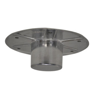 Noha stolu pro karavany FAWO varianta ukotvení nohy k podlaze