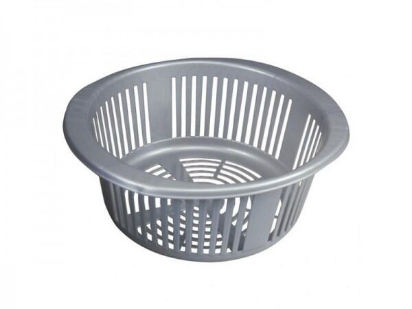 Víceúčelový kyblík Brunner Vinis barva šedá varianta vkládací sítko