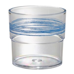 Barevné sklenice WACA 230 ml barva modrá