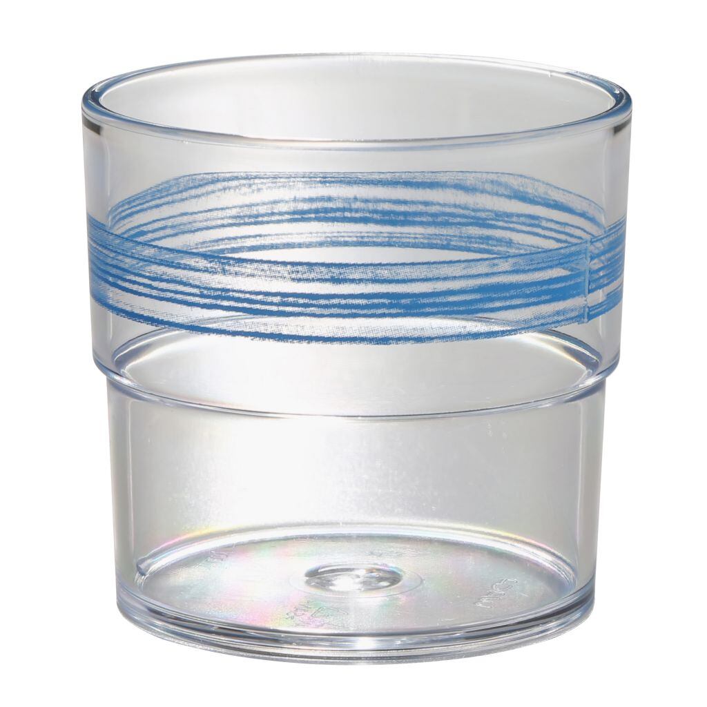 Barevné sklenice WACA 230 ml barva modrá