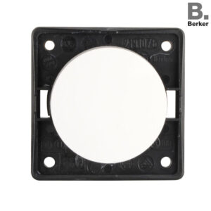 Kulatý kolébkový vypínač integro barva bílá