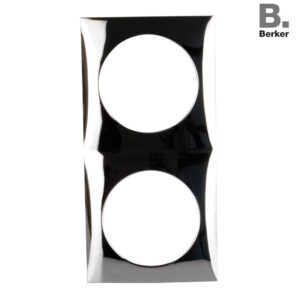 Dvojrámeček integro barva lesklá chromová