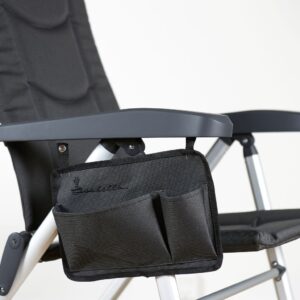 Kapsář ke křeslům Isabella barva tmavě šedá