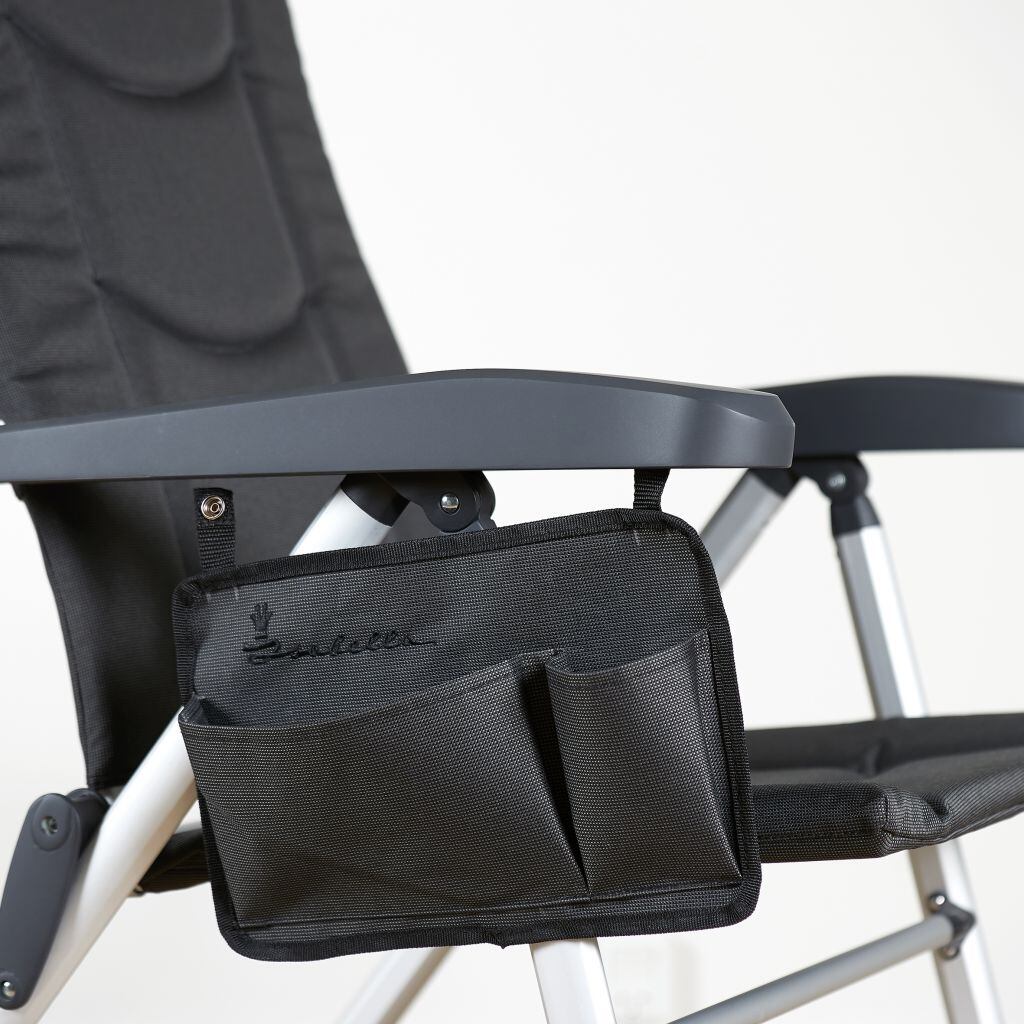 Kapsář ke křeslům Isabella barva tmavě šedá