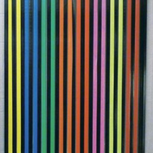 Páskové záclony Conacord Strip Curtains barva černá/vícebarevná