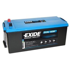 Baterie EXIDE Dual AGM kapacita 240 Ah varianta EP 2100