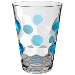 Sada sklenic Brunner Baloons 350 ml, 2 ks barva modrá