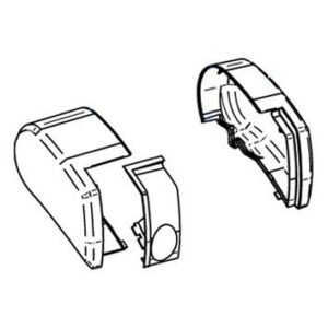 Koncovky pro markýzu Thule Omnistor 9200 barva pouzdra bílá