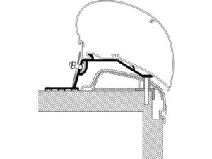 Adaptér pro Hobby na markýzy Thule řady 6/9 rok výroby 2012 a Premium