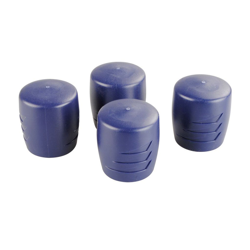 Koncovka nohy křesla Crespo, 4 ks barva modrá