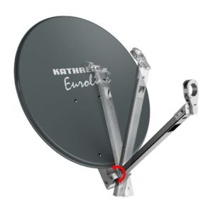 Offsetová parabolická anténa Kathrein barva černá