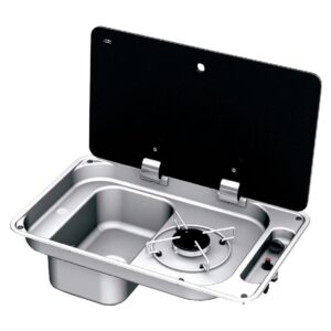 Kombinace vařiče s dřezem FL13 orientace dřez vlevo