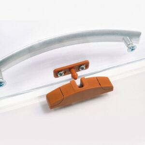 Nábytkový uzávěr FAWO WK barva hnědá