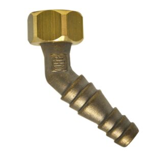 Mosazný hadičník Reich varianta úhlový 45°