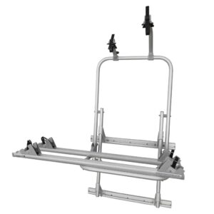 Nosič kol EuroCarry RearDoor barva stříbrná verze Volkswagen Crafter 1. generace, Mercedes-Benz Sprinter W906, W907, W910