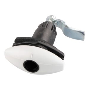 Elipsovitý zámek úložného prostoru STS Oberholz barva bílá verze HSC Hymer, Hobby, Niesmann, Bischoff