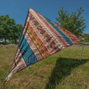 Sluneční střecha k dodávce Bent Africa design Africa Print