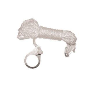 Stanová šňůra 4 m Peggy Peg, 4 ks barva bílá