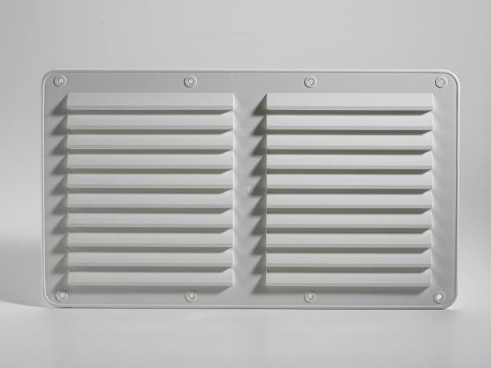 Větrací mřížka FAWO rozměry (š × v) 385 × 220 mm