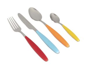 Sada příborů Gimex 16 ks barva duhová