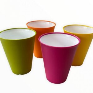 Sada kelímků Omada Sanaliving 200 ml, 4 ks