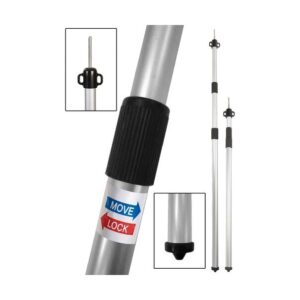 Podpůrné stanové tyče Bo-Camp druh 1.