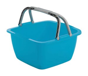 Kbelík na nádobí Bo-Camp Square 18,5 l barva modrá