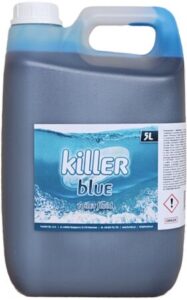 Tekutá rozkladová WC chemie Aleco Killer Blue objem 5 l