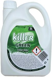 Tekutá rozkladová WC chemie Aleco Killer Green objem 2 l