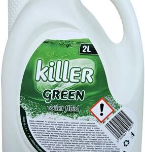 Tekutá rozkladová WC chemie Aleco Killer Green objem 2 l