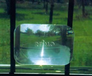 Širokoúhlá zadní čočka Carbest rozměry (š × v) 15 × 20 cm