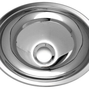 Nerezový koupelnový dřez Carbest průměr 340 mm