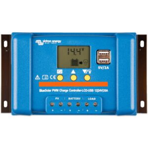 PWM solární regulátor Victron Energy BlueSolar LCD&USB proud 20 A
