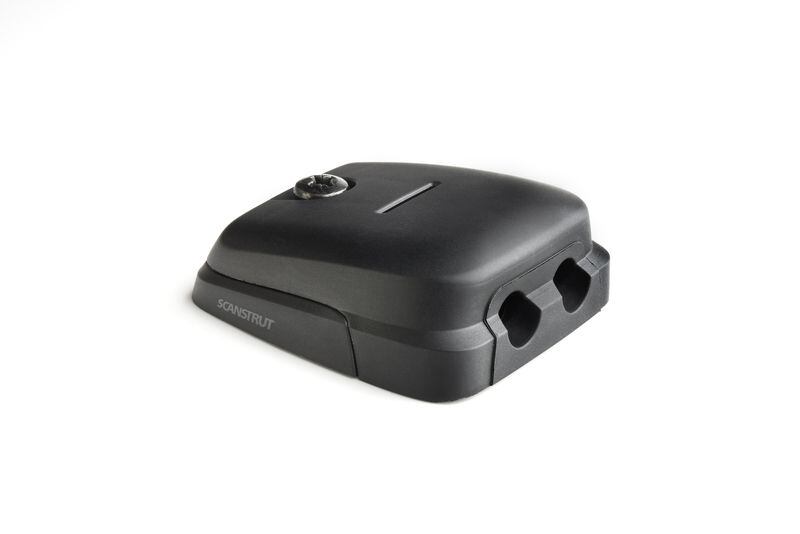 Střešní průchodka SCANSTRUT DS-HD6-BLK pro 2 kabely, černá