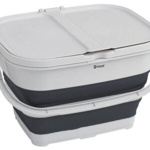 Odpadkový koš Outwell Collaps RecycleIt barva tmavě modrá