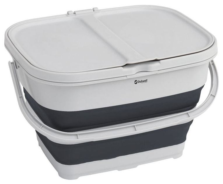 Odpadkový koš Outwell Collaps RecycleIt barva tmavě modrá