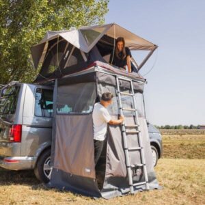 Přístavba k střešnímu stanu Fiamma Moonlight Tent délka 140 cm