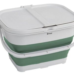 Odpadkový koš Outwell Collaps RecycleIt barva zelená