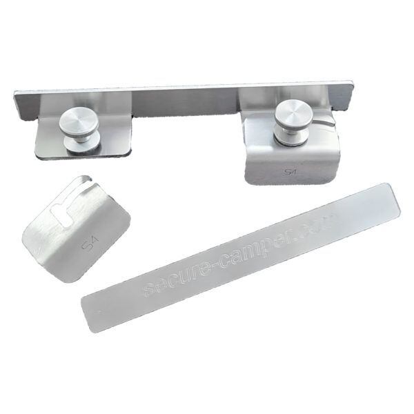 Zabezpečení bočních oken Secure Camper pro okna Dometic S4/S5/S10 Polyvision velikost L rozměry (š × v × h) 180 × 20 × 30 mm