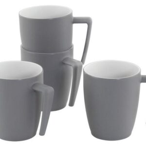 Sada hrnků Outwell Gala pro 4 osoby barva šedá