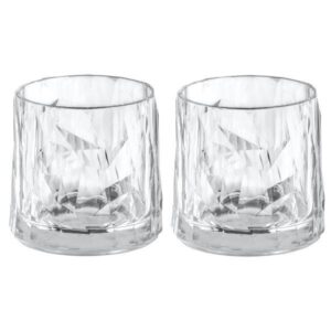 Sklenice na whisky Koziol Super Glass Club 250 ml, 2 ks