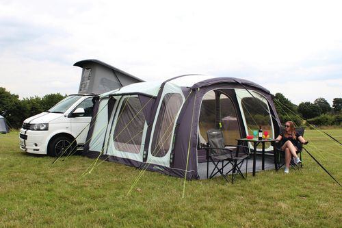 Nafukovací předstan k dodávce Outdoor Revolution Movelite 3 Vario instalační výška 180–240 cm