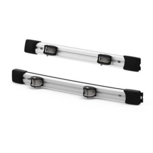 Instalační lišty pro Fiamma Carry-Bike DJ barva stříbrná verze VW Crafter 2. generace (11/2016–....)