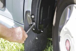 Přední zástěrky Fiamma pro Fiat Ducato, 2 ks